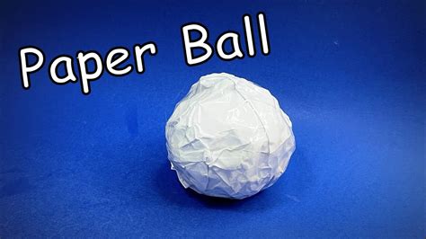 How to Make a Paper Ball: And Why It Might Just Save the World